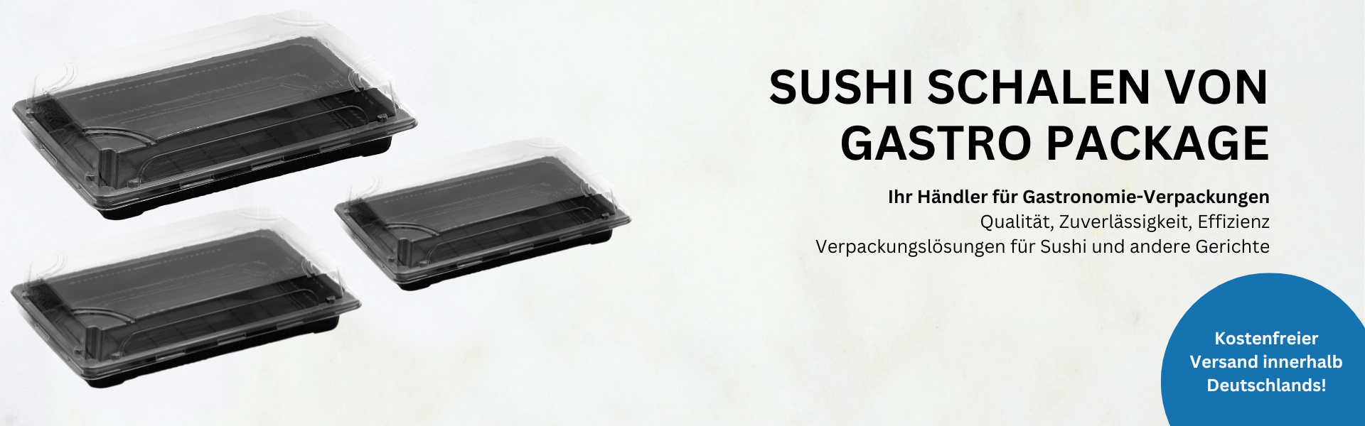 Sushi Schalen Gastro Package